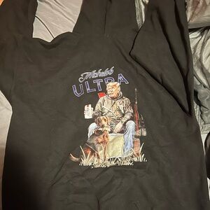 Michelob Ultra Black Hoodie